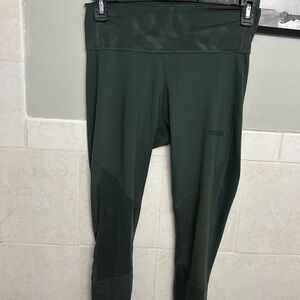 Dark green adidas leggings